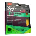 3M Sanding Discs with Stikit Attachment 10 Pack  6 Inch 31447 220 Grit 10/ case