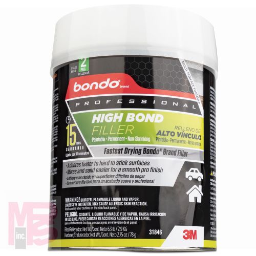 3M Bondo Pro Series High Bond Filler 31846  Gallon  2 per case
