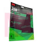 3M Wetordry Sandpaper 32040 320 Grit 9 inch x 11 inch