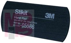 3M 5586 Stikit Hand Pad 6 in - Micro Parts &amp; Supplies, Inc.