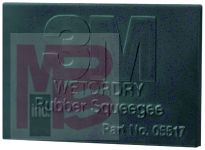 3M 5517 Wetordry(TM) Rubber Squeegee 2 3/4 in x 4 1/4 in - Micro Parts &amp; Supplies, Inc.
