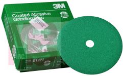 3M 1921 Green Corps Fibre Disc 7 in x 7/8 in - Micro Parts &amp; Supplies, Inc.