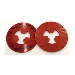 3M 81732 Disc Pad Face Plate Ribbed 5 in Extra Hard Red - Micro Parts &amp; Supplies, Inc.