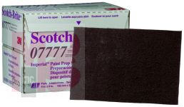 3M 7777 Scotch-Brite Paint Prep Scuff Hand Pad Maroon - Micro Parts &amp; Supplies, Inc.