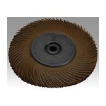 3M BB-ZB Scotch-Brite Radial Bristle Brush 6 in x 1/2 in x 1 in 36 With Adapter - Micro Parts &amp; Supplies, Inc.
