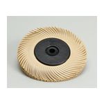 3M BB-ZB Scotch-Brite Radial Bristle Brush 6 in x 1/2 in x 1 in 6 Micron with Adapter - Micro Parts &amp; Supplies, Inc.