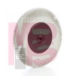3M BB-ZB Scotch-Brite Radial Bristle Brush 6 in x 7/16 in x 1 in 120 with Adapter - Micro Parts &amp; Supplies, Inc.