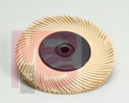3M BB-ZB Scotch-Brite Radial Bristle Brush 6 in x 7/16 in x 1 in 6 Micron with Adapter - Micro Parts &amp; Supplies, Inc.