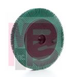 3M BB-ZB Scotch-Brite Radial Bristle Brush 8 in x 1 in x 1-1/4 in 50 with Flange - Micro Parts &amp; Supplies, Inc.