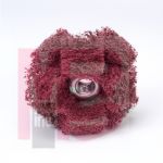 3M HS-XB Scotch-Brite Cross Buff 1 in x 3/8 in x 2 PLY x 8-32 High Strength A VFN - Micro Parts &amp; Supplies, Inc.