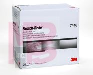 3M 7446 Scotch-Brite Blending Hand Pad  6 in x 9 in S MED - Micro Parts &amp; Supplies, Inc.