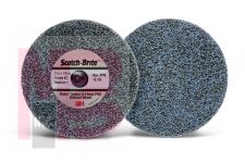 3M Scotch-Brite Roloc Deburr and Finish PRO Unitized Wheel  TR 3 in x 1/4 in x NH 2S FIN 40 per case