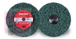 3M Scotch-Brite Roloc + Clean and Strip XT Pro Extra Cut Disc  TR+  4 in x 1/2 in  A XCS  10 per case