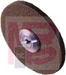 3M Scotch-Brite SST Unitized Wheel  6 in x 3/16 in x 1/4 in  3A FIN  10 per case