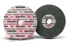 3M Scotch-Brite Deburr and Finish PRO Unitized Wheel  3 in x 1/4 in x 1/4 in 2S FIN 40 per case