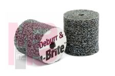 3M Scotch-Brite Deburr and Finish PRO Unitized Wheel  1 in x 1 in x 3/16 in 2S FIN 50 per case