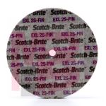 3M Scotch-Brite EXL Unitized Wheel  2 in x 1/4 in x 1/16 in  2S FIN  60 per case  Restricted