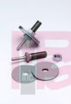 3M 4021 Unitized Wheel Mandrel 3-1/16 in x 1/4 in x 2-1/2 in - Micro Parts &amp; Supplies, Inc.