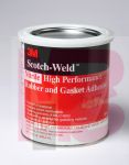 3M 847-1quart Nitrile High Performance Rubber And Gasket Adhesive Brown, 1 Quart - Micro Parts &amp; Supplies, Inc.