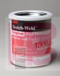 3M 1300-1pint Neoprene High Performance Rubber And Gasket Adhesive Yellow, 1 Pint - Micro Parts &amp; Supplies, Inc.