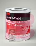 3M 1357-Neutral-1gal Neoprene High Performance Contact Adhesive 1357 Light Yellow, 1 Gallon - Micro Parts &amp; Supplies, Inc.