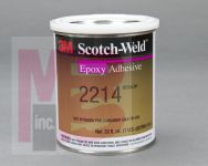 3M 2214 Scotch-Weld(TM) Epoxy Adhesive Regular Gray  1 Quart - Micro Parts &amp; Supplies, Inc.