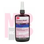 3M TL43 Scotch-Weld(TM) Threadlocker Blue  8.45 fl oz/250 mL Bottle - Micro Parts &amp; Supplies, Inc.