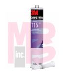 3M TS115 Scotch-Weld(TM) PUR Easy Adhesive HGS Off-White  1/10 gal Cartridge - Micro Parts &amp; Supplies, Inc.