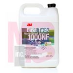 3M Fast Tack Water Based Adhesive 1000NF  Neutral 1 Gallon Drum 4 per case