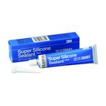 3M Super Silicone Seal, 08661, Clear, 3 oz Tube, 12 per case