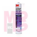 3M Marine Adhesive Sealant 4000 UV Black  10 fl oz/295 mL Cartridge 12 per case