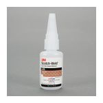3M Scotch-Weld Low Odor Instant Adhesive LO5, 1 oz/28.3 g Bottle, 10 per case