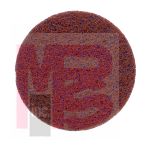 3M Standard Abrasives Buff and Blend Hook and Loop GP Vacuum Disc 831710 6 in A MED 100 per case
