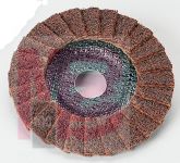 3M Standard Abrasives Surface Conditioning Flap Disc 821110 4-1/2 in x 7/8 in CRS 5 discs per inner 50 discs per case