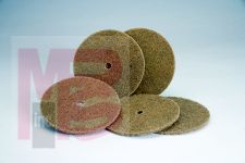 3M Standard Abrasives Buff and Blend AP Disc 873410 4 in x 1/4 in A MED 100 per case