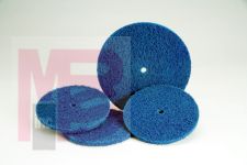 3M Standard Abrasives Buff and Blend HS Disc 810810 7 in x 1/2 in A MED 100 per case