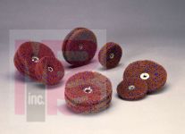 3M Standard Abrasives Buff and Blend Circle Buff GP 724280 3 in x 1 Ply x 1/4-20 A MED 25 per case