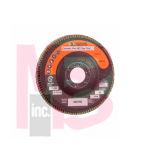 3M Standard Abrasives Ceramic Pro Type 27 High Density Flap Disc 645172 7 in x 7/8 60 Y-weight 5 per case