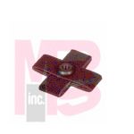 3M Standard Abrasives A/O Cross Pad 713465 8 PLY 1-1/2 in x 1-1/2 in x 1/2 in 8-32120 100 per inner 1000 per case