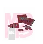 3M Standard Abrasives S/C Cross Pad 724346  8 PLY  2 in x 2 in x 1/2 in  8-32 120  100 per inner 1000 per case