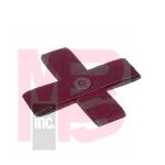 3M Standard Abrasives A/O Cross Pad 704000 8 PLY 4 in x 4 in x 1 in 1/4-2060 25 per inner 250 per case