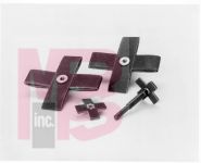 3M Standard Abrasives A/O Cross Pad 724961 8 PLY 4 in x 4 in x 1 in 1/4-20120 25 per inner 250 per case