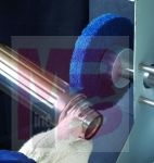 3M Standard Abrasives Buff and Blend HS Wheel 880475 3 in x 2 Ply x 1/4 in A MED 10 per inner 100 per case