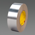 3M Aluminum Foil Tape 3363 Silver 6 in x 200 yd 5.0 mil 2 rolls per case
