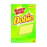 3M 723-2F Scotch-Brite Dobie(TM) All Purpose Cleaning Pad 2.6 in x 4.3 in x .5 in - Micro Parts &amp; Supplies, Inc.