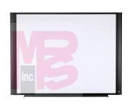 3M M3624G Melamine Dry Erase Board 36 in x 24 in x 1 in (91.4 cm x 60.9 cm x 2.5 cm) Graphite Finish Frame - Micro Parts &amp; Supplies, Inc.