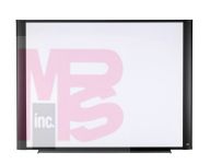 3M M3624G Melamine Dry Erase Board 36 in x 24 in x 1 in (91.4 cm x 60.9 cm x 2.5 cm) Graphite Finish Frame - Micro Parts &amp; Supplies, Inc.