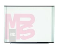 3M M2418FMY Melamine Dry Erase Board 24 in x 18 in x 1 in (60.9 cm x 45.7 cm x 2.5 cm) Mahogany Finish Frame - Micro Parts &amp; Supplies, Inc.