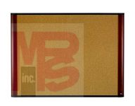 3M C4836LC Cork Board 48 in x 36 in x 1 in (121.9 cm x 91.4 cm x 2.5 cm) Light Cherry Finish Frame - Micro Parts &amp; Supplies, Inc.