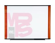 3M M7248G Melamine Dry Erase Board 72 in x 48 in x 1 in (182.8 cm x 121.9 cm x 2.5 cm) Graphite Finish Frame - Micro Parts &amp; Supplies, Inc.